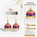 Traditional Multicolor Jhumka Earrings for Women  Price